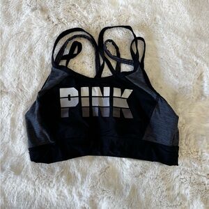 PINK Black Sports Bra